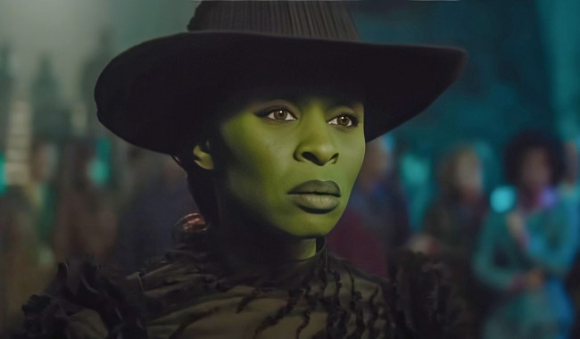 Elphaba in Wicked.