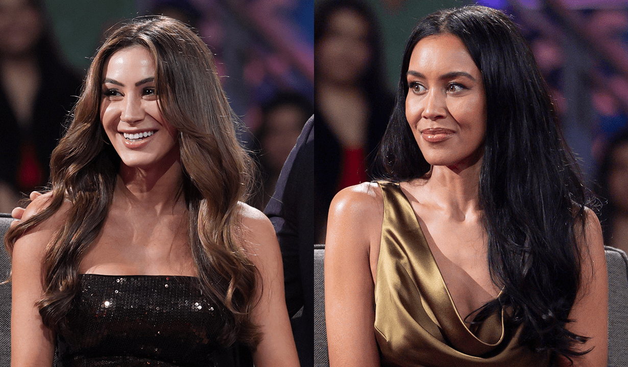 Juliana and Litia on The Bachelor 2025