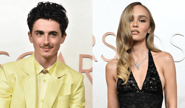 Timothee Chalamet, Lily-Rose Depp