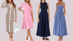 spring dresses for the office on amazon