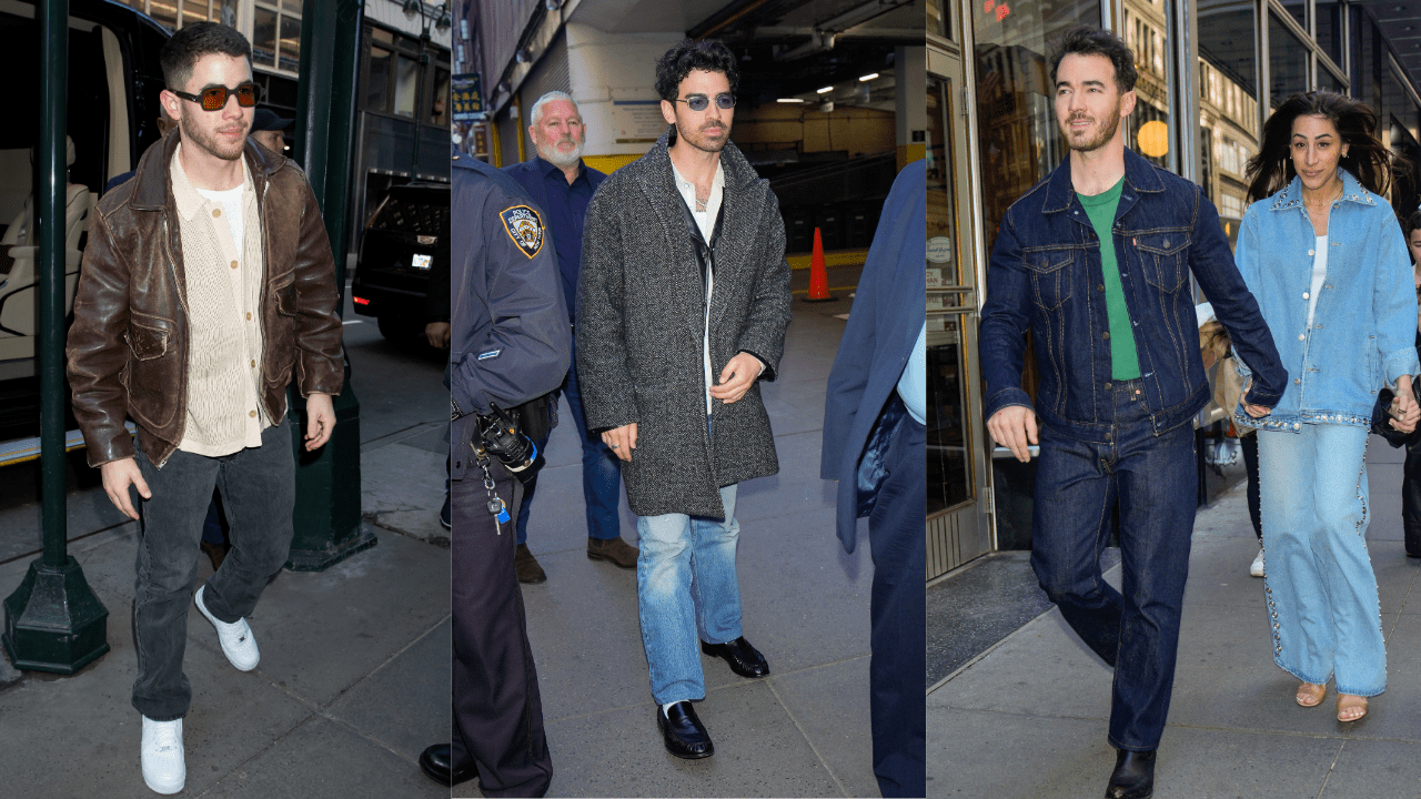 Nick, Joe, and Kevin Jonas.
