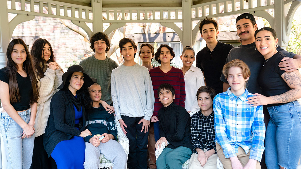 Natalie Suleman and Kids