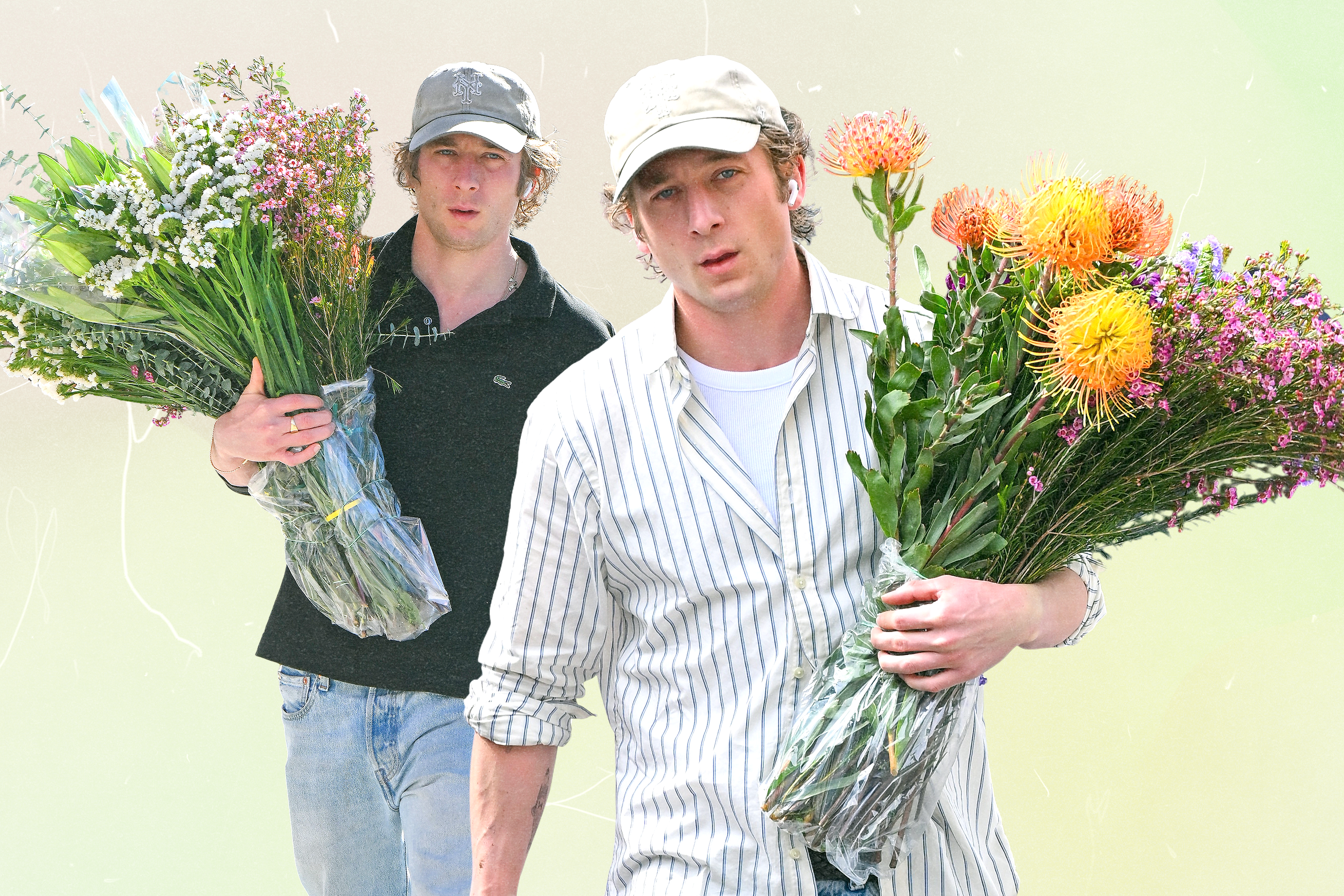Jeremy Allen White farmers market.