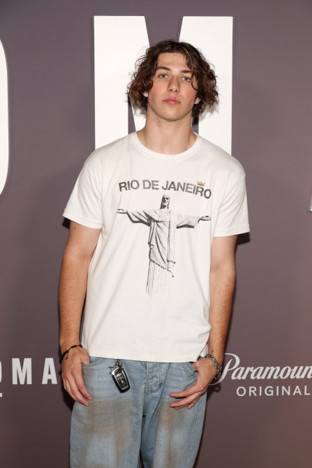 Walker Bryant attends the "Landman" premiere at Paramount Studios on November 12, 2024 in Los Angeles, California