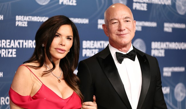 Lauren Sanchez and Jeff Bezos