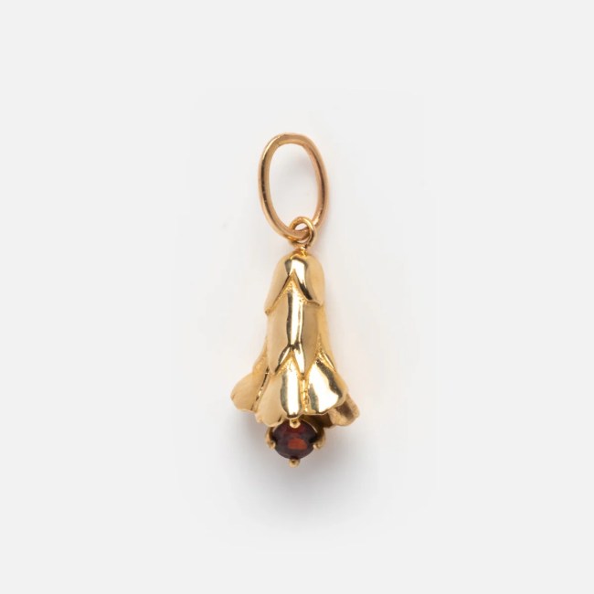 Local Eclectic Solid Gold Birth Flower Bud Charm