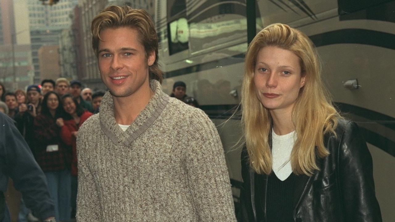BRAD PITT AND GWYNETH PALTROW IN NEW YORK