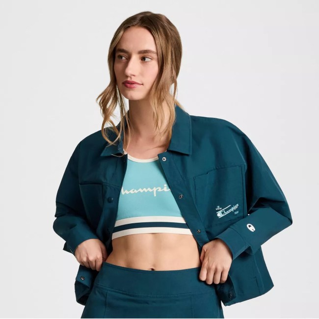 Champion Women's Snap Front Top
