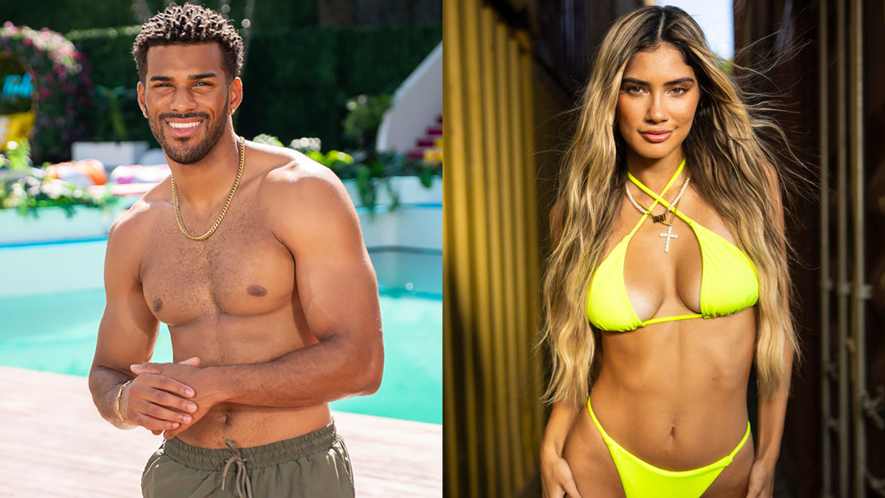 Jeremiah and Belle-A from Love Island USA
