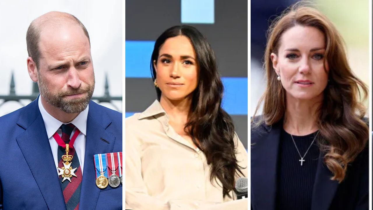 William, Meghan and Kate