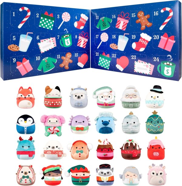 The 2025 Squishmallows Advent Calendar Is Back In Stock