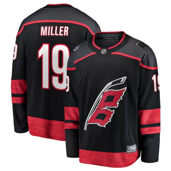 K'Andre Miller Carolina Hurricanes Fanatics Home Breakaway Jersey
