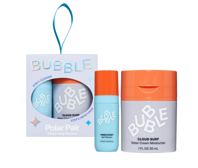 Bubble Skincare Polar Pair Mini 2-Step Routine