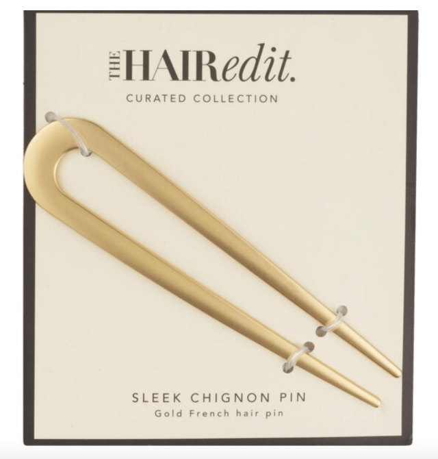 The Hair Edit Sleek Chignon French Hair Pin