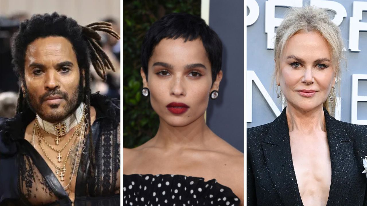 Lenny Kravitz, Zoe Kravitz, Nicole Kidman