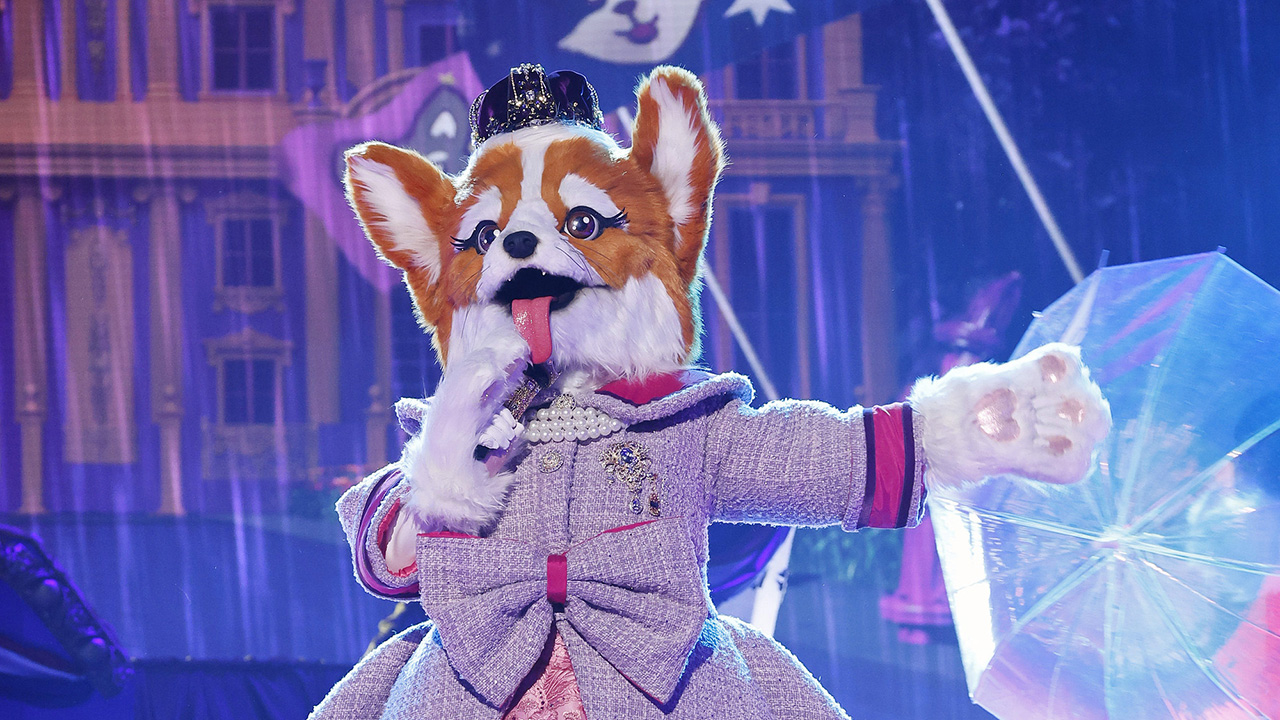 THE MASKED SINGER: Queen Corgi on the special two-hour Season 14 premiere of THE MASKED SINGER airing Wednesday, Jan. 7 (8:00-10 PM ET/PT) on FOX. ©2026 Fox Media LLC.