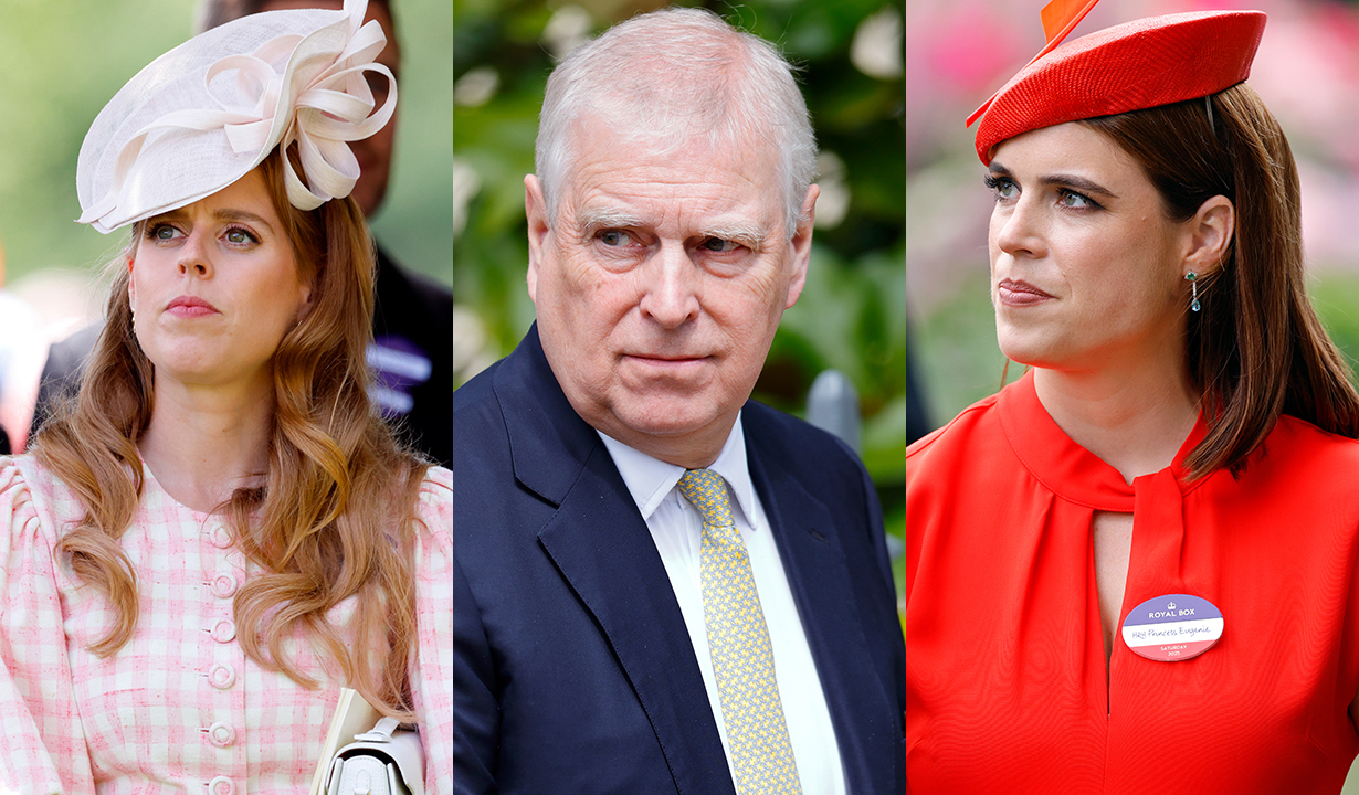 Princess Eugenie, Beatrice, Andrew