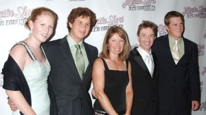 Martin Short, wife Nancy Dolman, and kids Katherine, Henry and Oliver