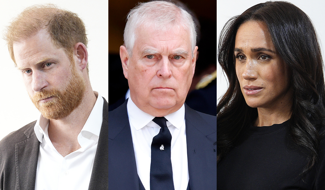 Prince Harry, Prince Andrew & Meghan Markle