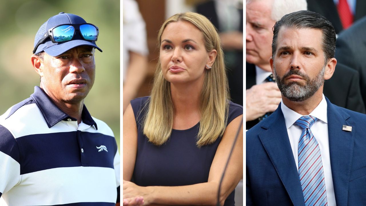Tiger Woods, Vanessa Trump, Donald Trump Jr.