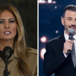 Melania Trump, Jimmy Kimmel