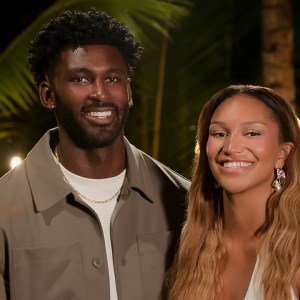 Xzavier Odom and Sydney McGregor in episode 9 of 'Temptation Island' season 2.
