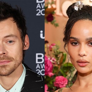 Harry Styles and Zoë Kravitz in 2026.